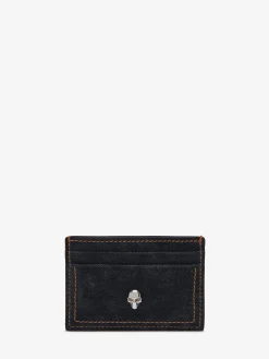 Women's Skull Card Holder in >Alexander McQueen Discount