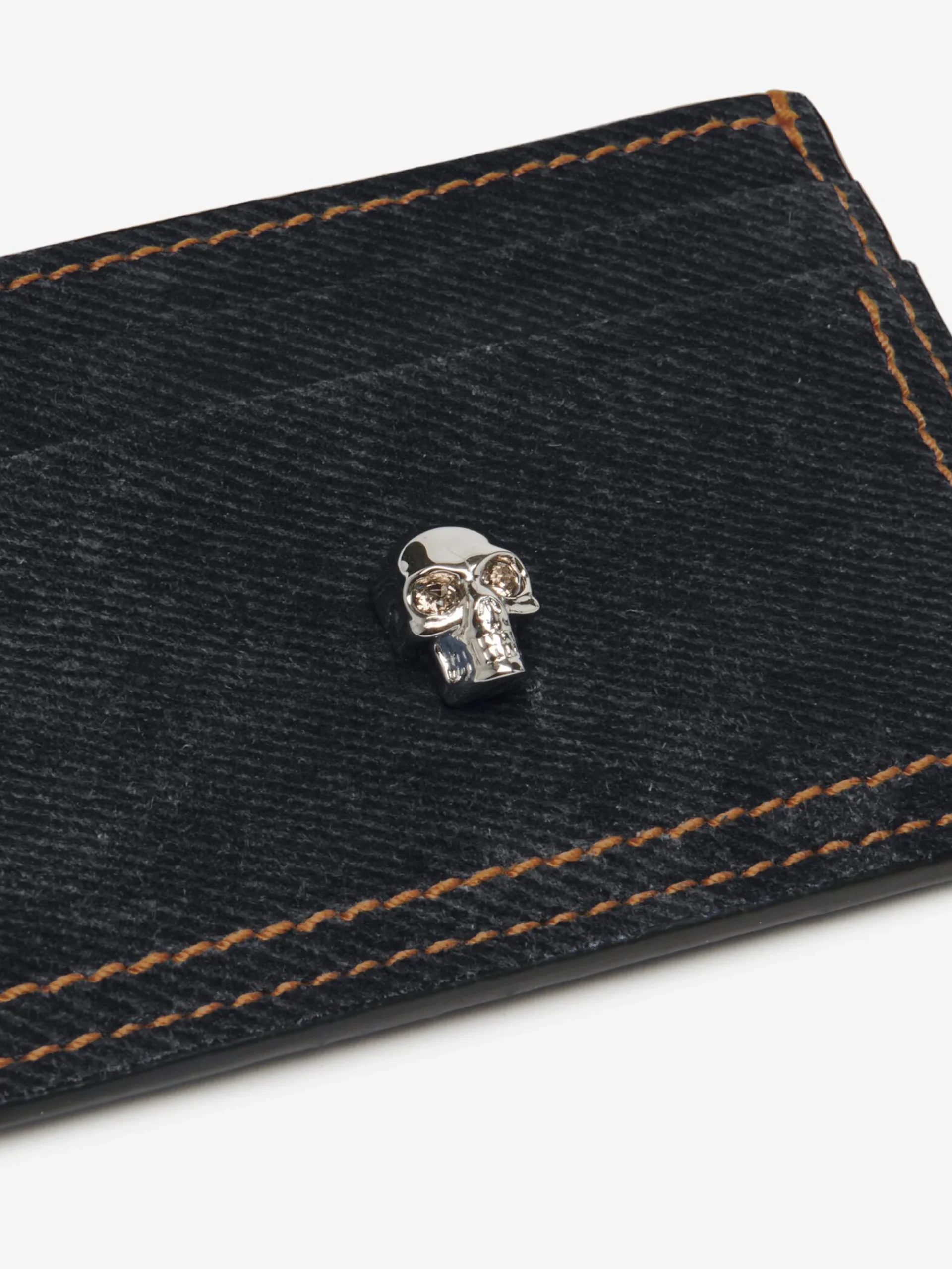 Women's Skull Card Holder in >Alexander McQueen Discount