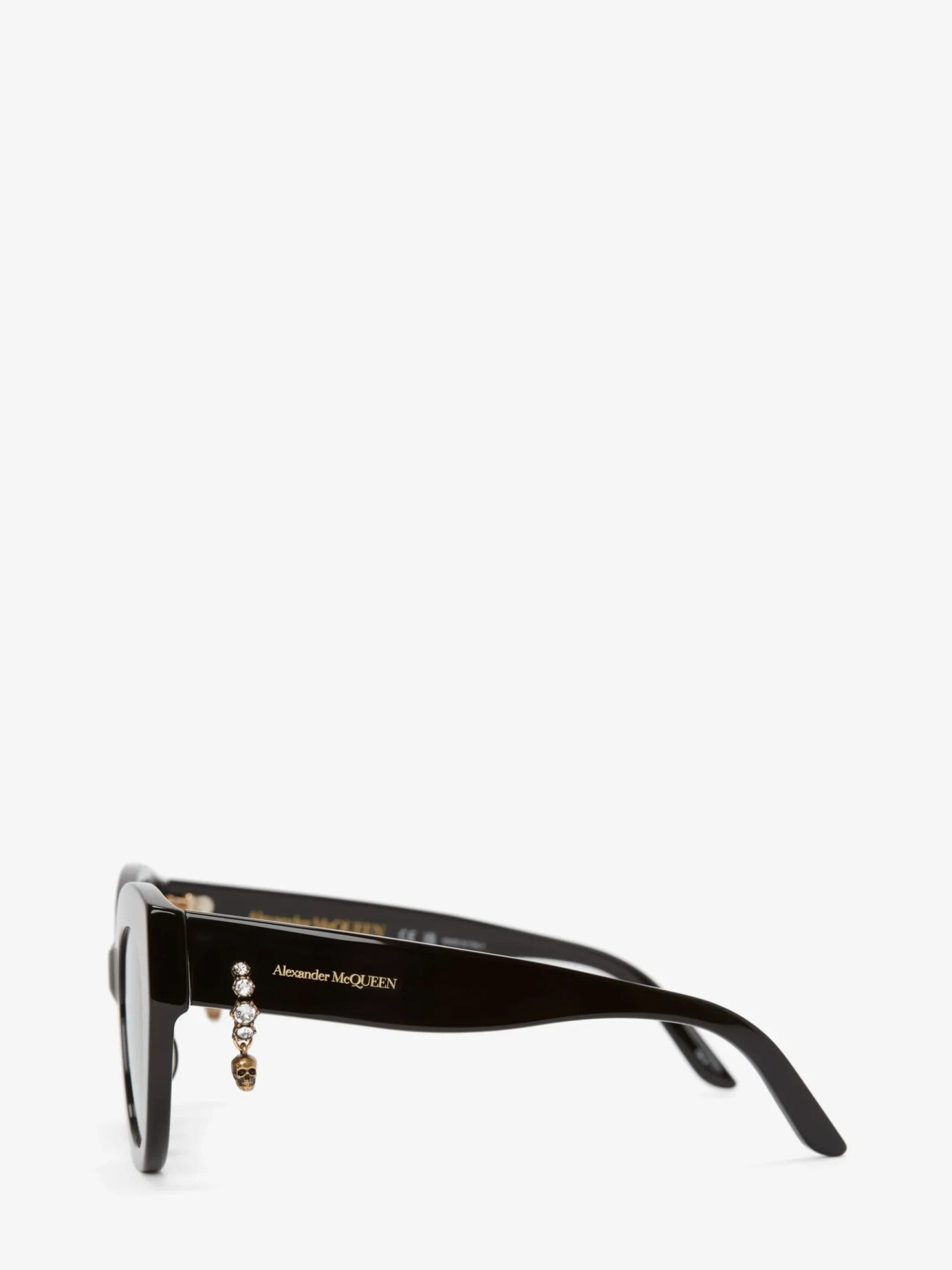 Women's Skull Pendant Jewelled Sunglasses in >Alexander McQueen Best