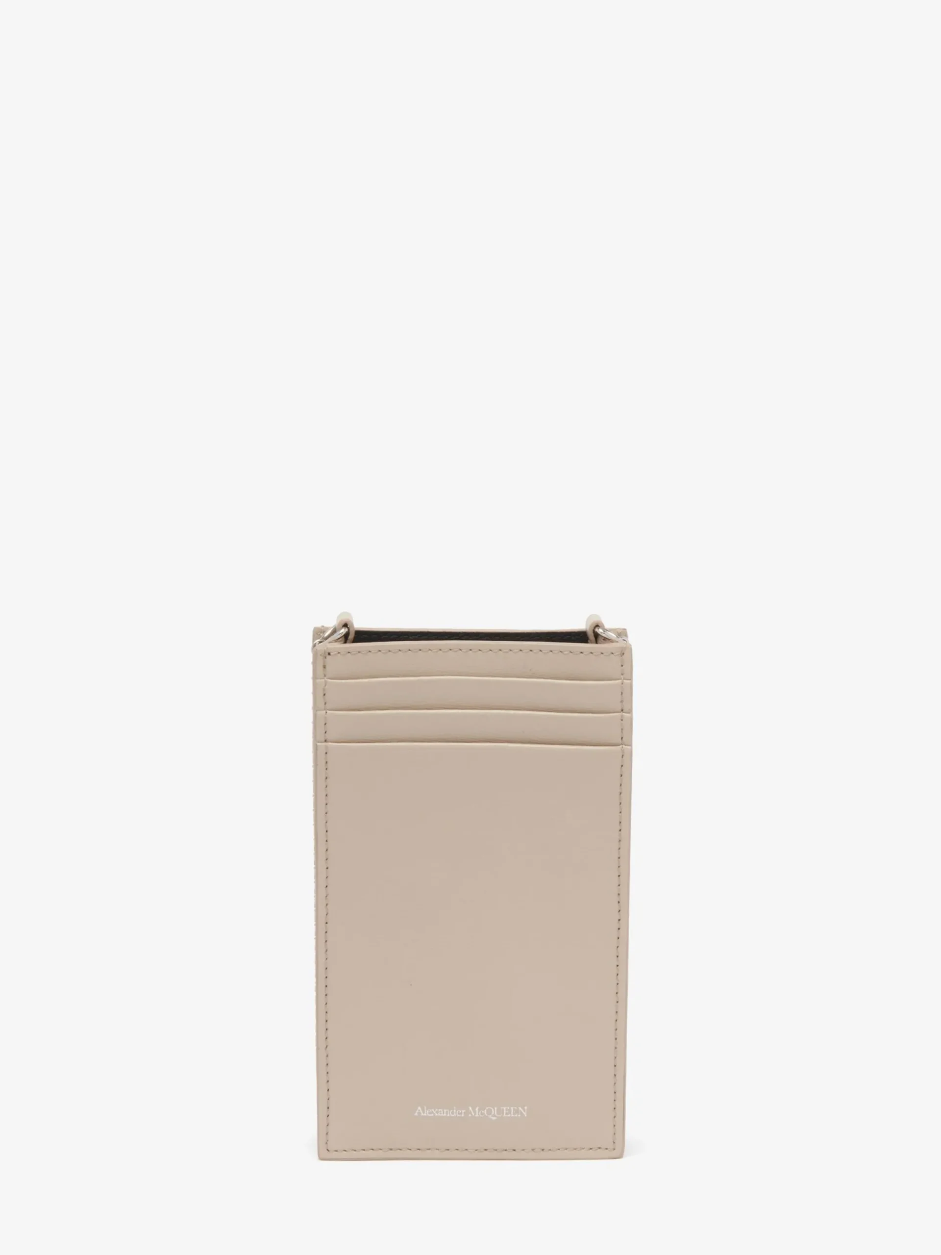 Women's Skull Phone Case With Chain in >Alexander McQueen Fashion