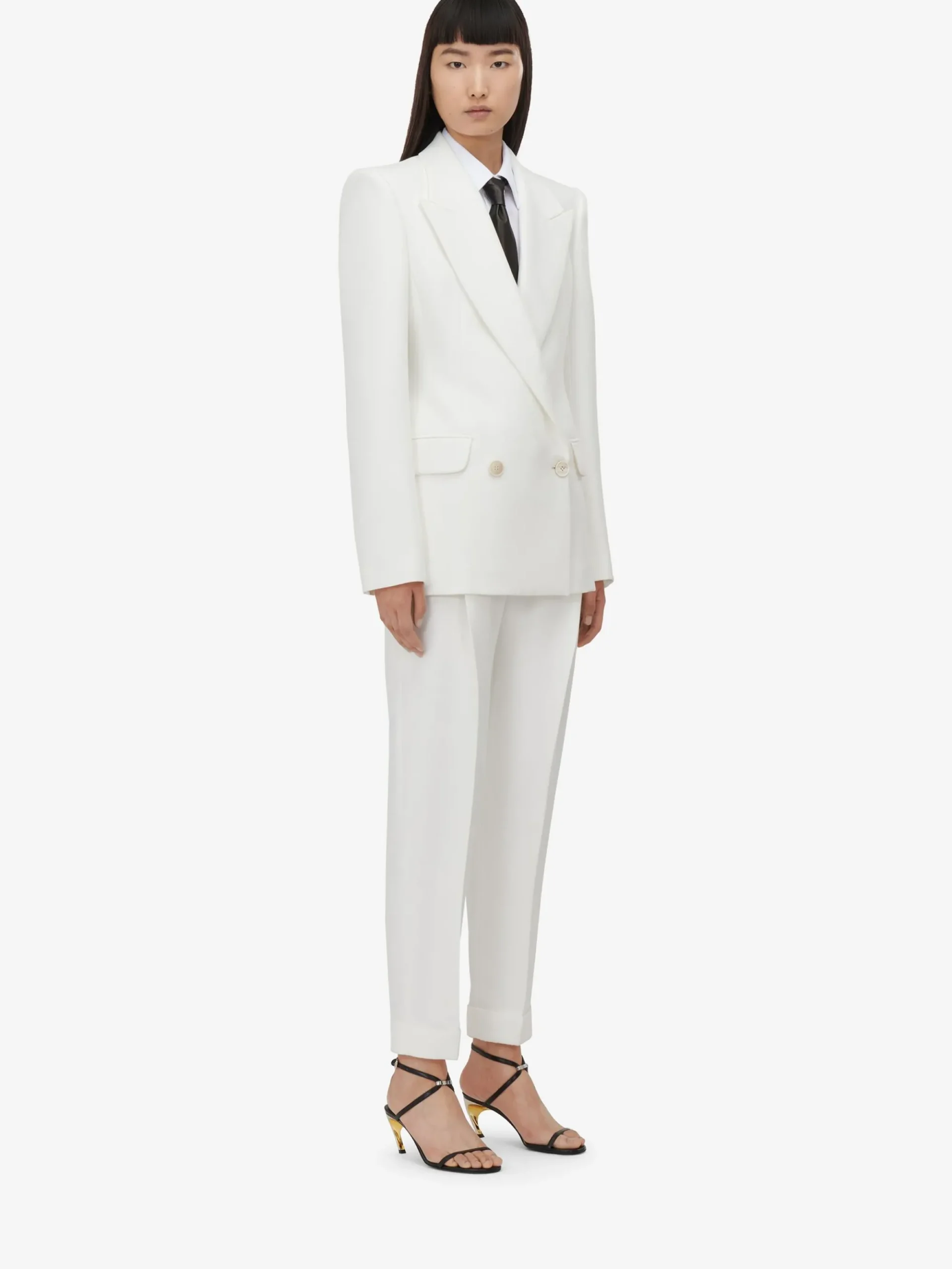 Women's Slim Peg Trousers in >Alexander McQueen New