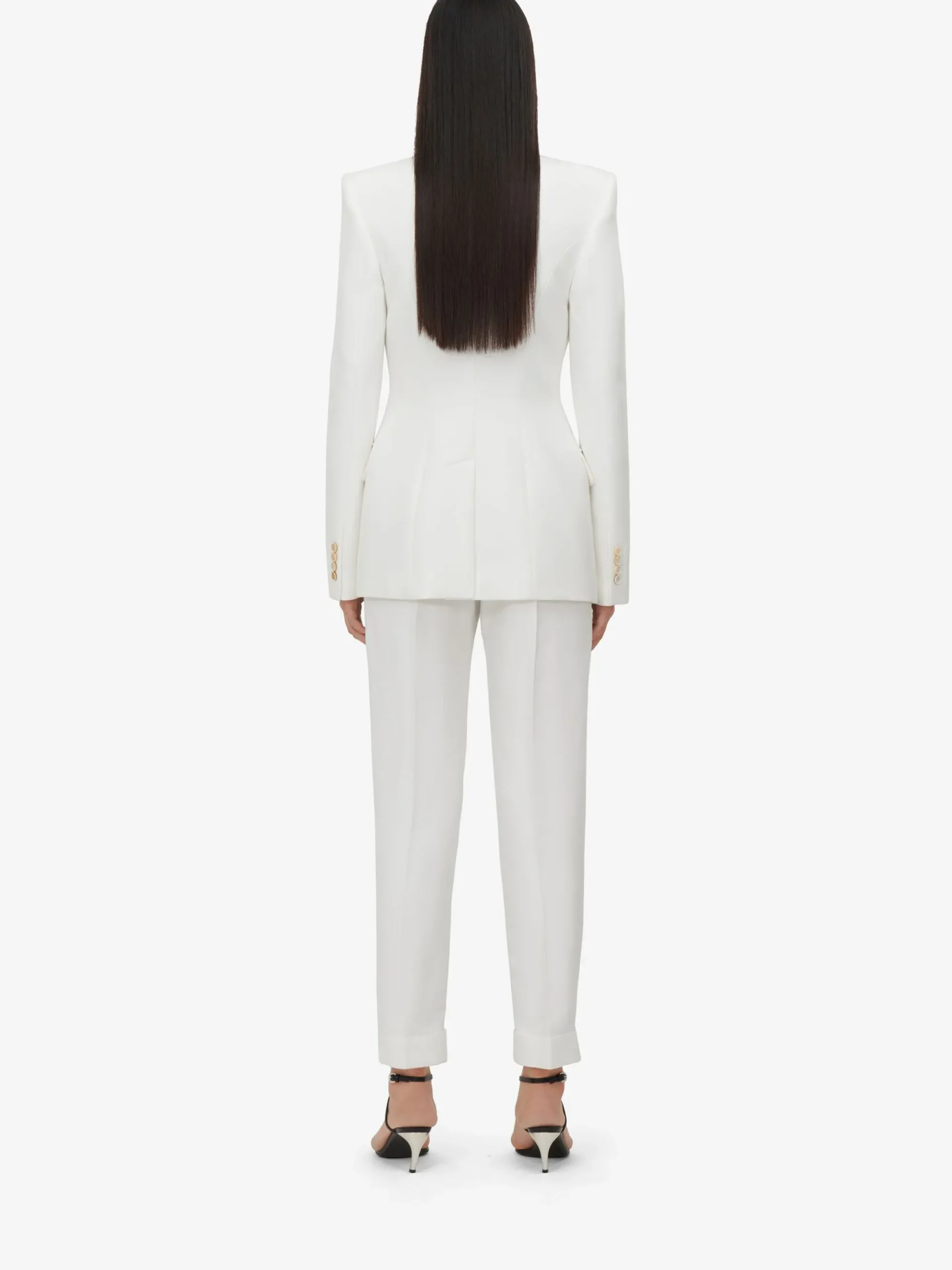 Women's Slim Peg Trousers in >Alexander McQueen New