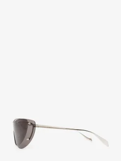 Women's Spike Studs Cat-eye Mask Sunglasses in ><noscript><img width=