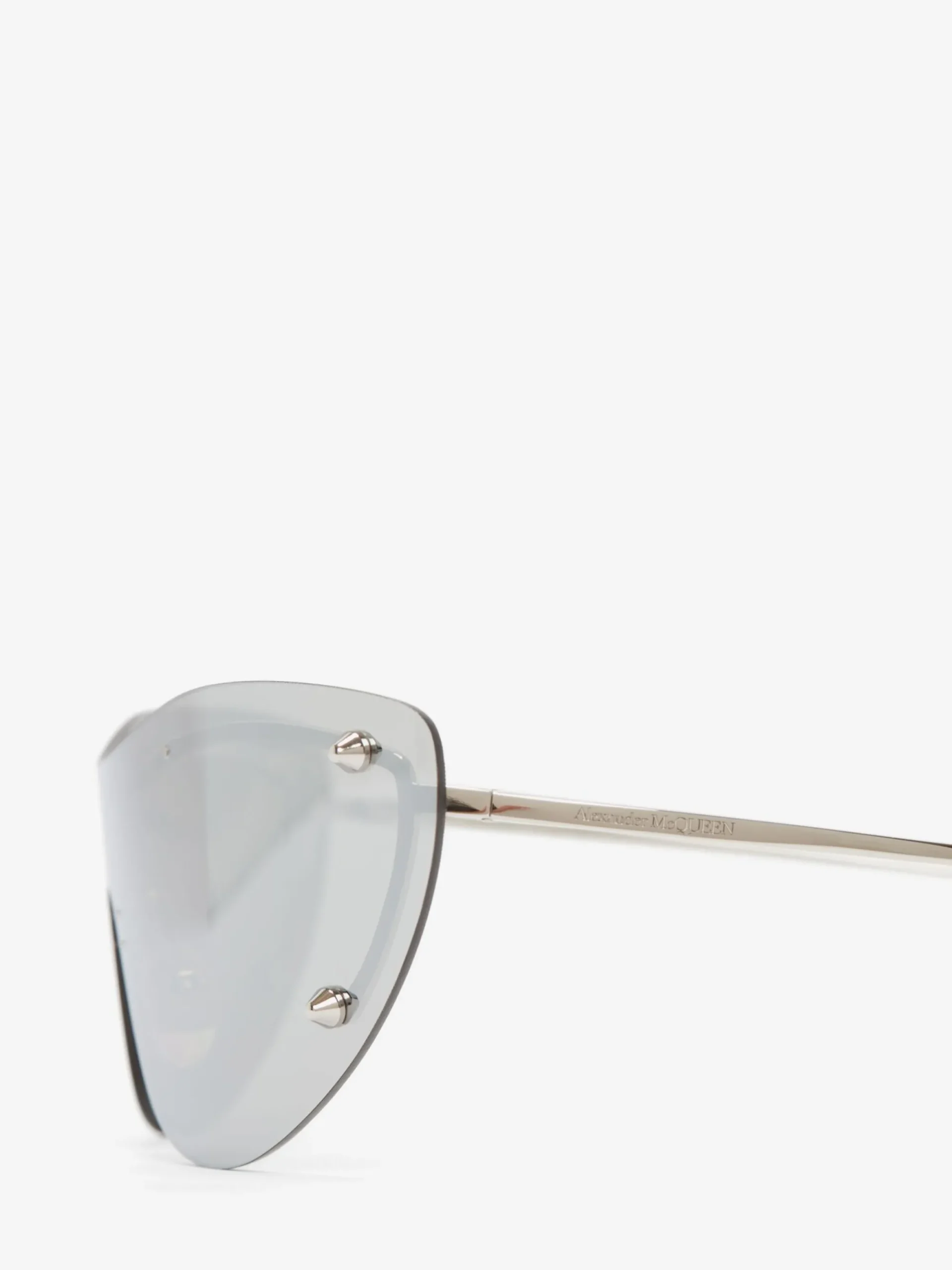 Women's Spike Studs Cat-eye Mask Sunglasses in >Alexander McQueen New