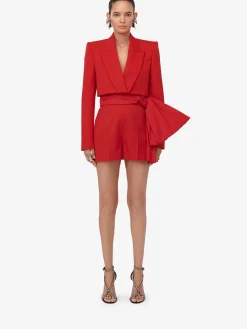 Women's Tailored Bow Shorts in >Alexander McQueen Flash Sale