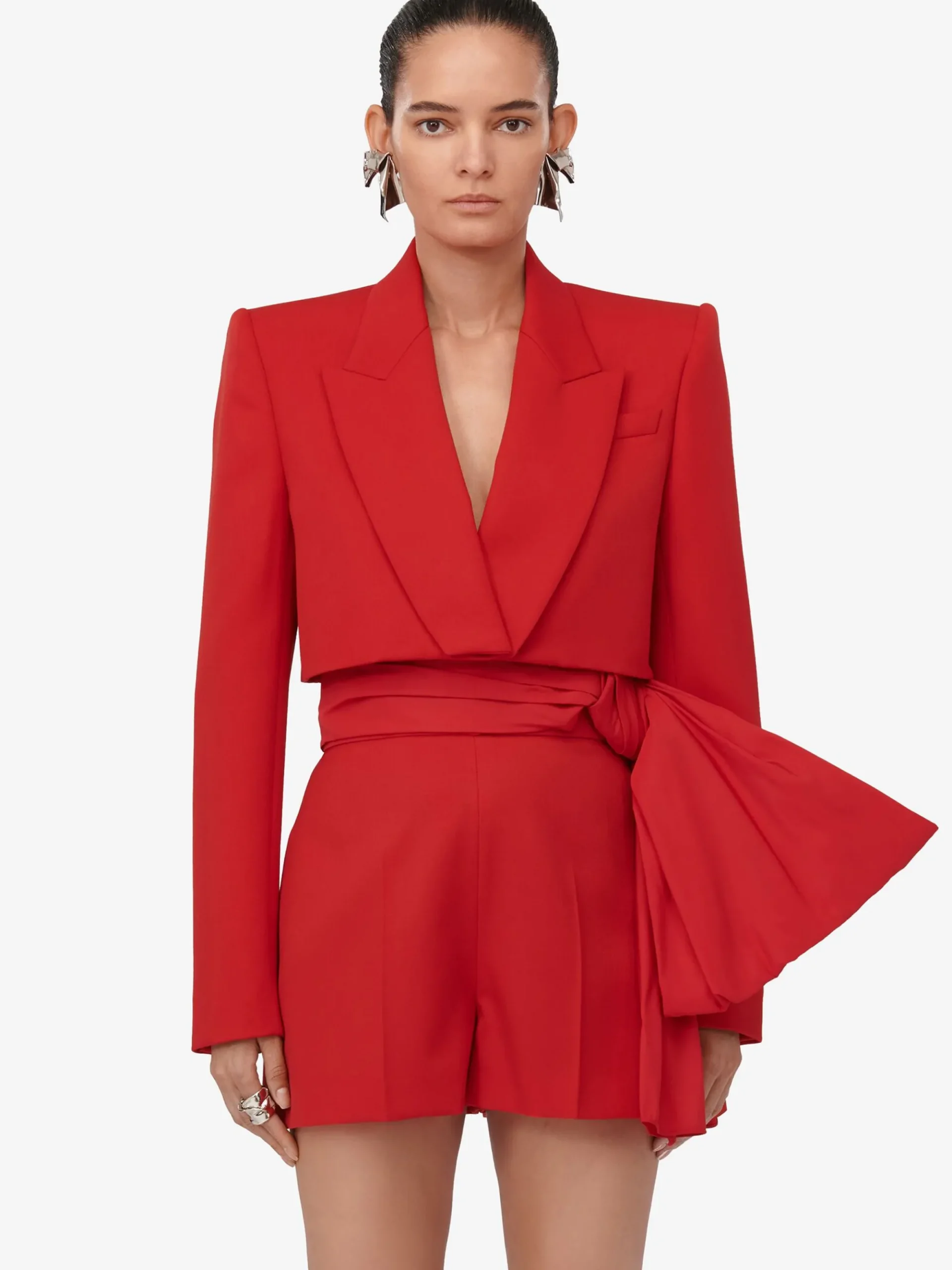 Women's Tailored Bow Shorts in >Alexander McQueen Flash Sale