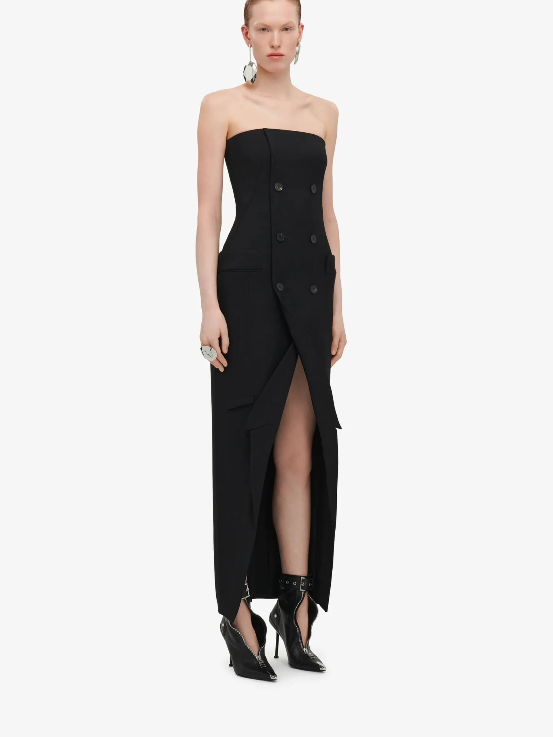 Women's Tailored Bustier Dress in >Alexander McQueen Cheap