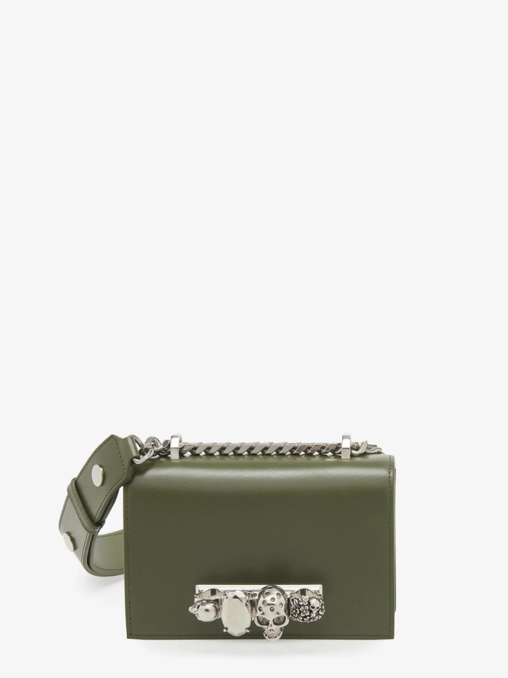Women's The Biker Mini Jewelled Satchel in >Alexander McQueen Best