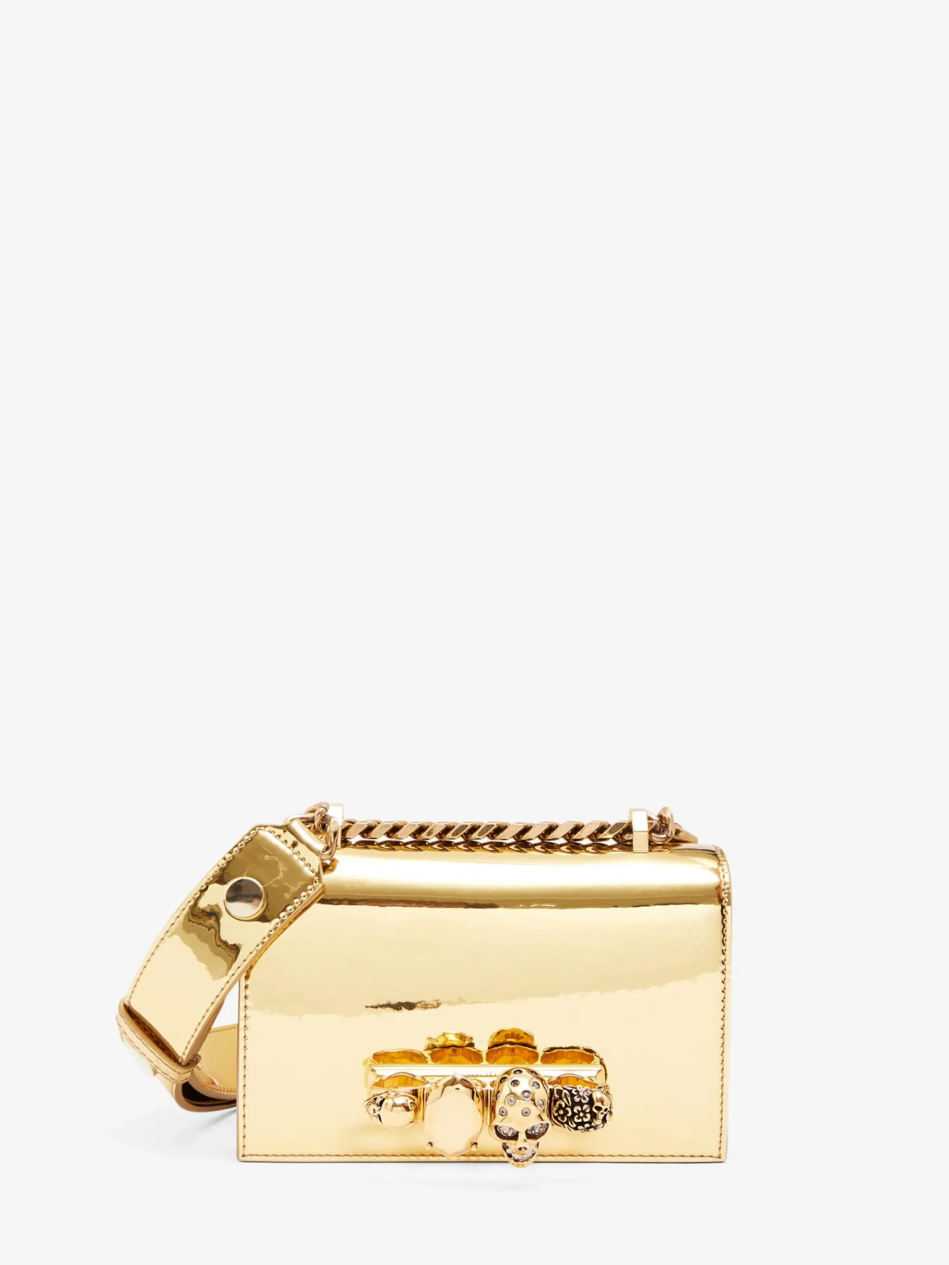 Women's The Biker Mini Jewelled Satchel in >Alexander McQueen Online