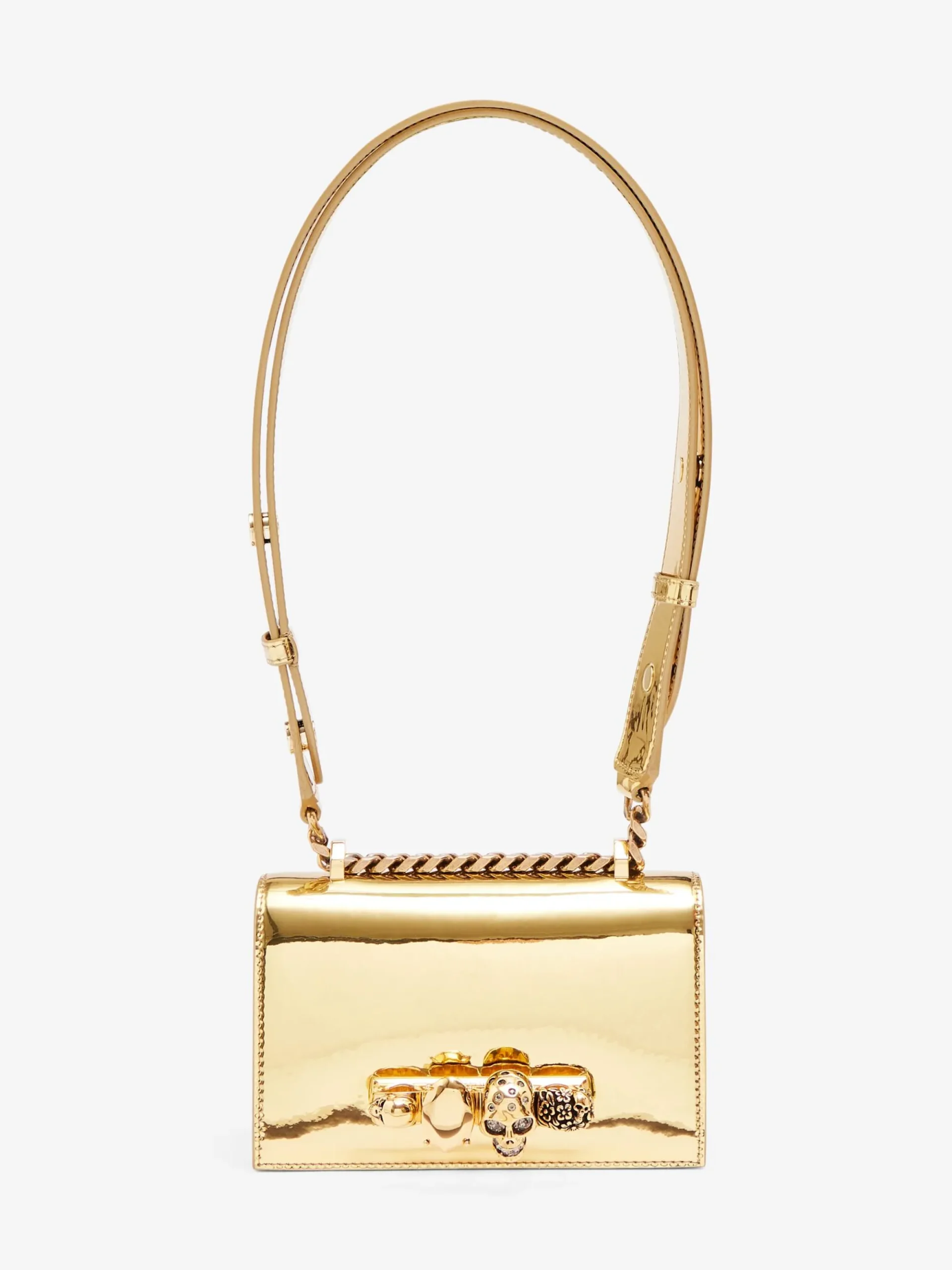 Women's The Biker Mini Jewelled Satchel in >Alexander McQueen Online
