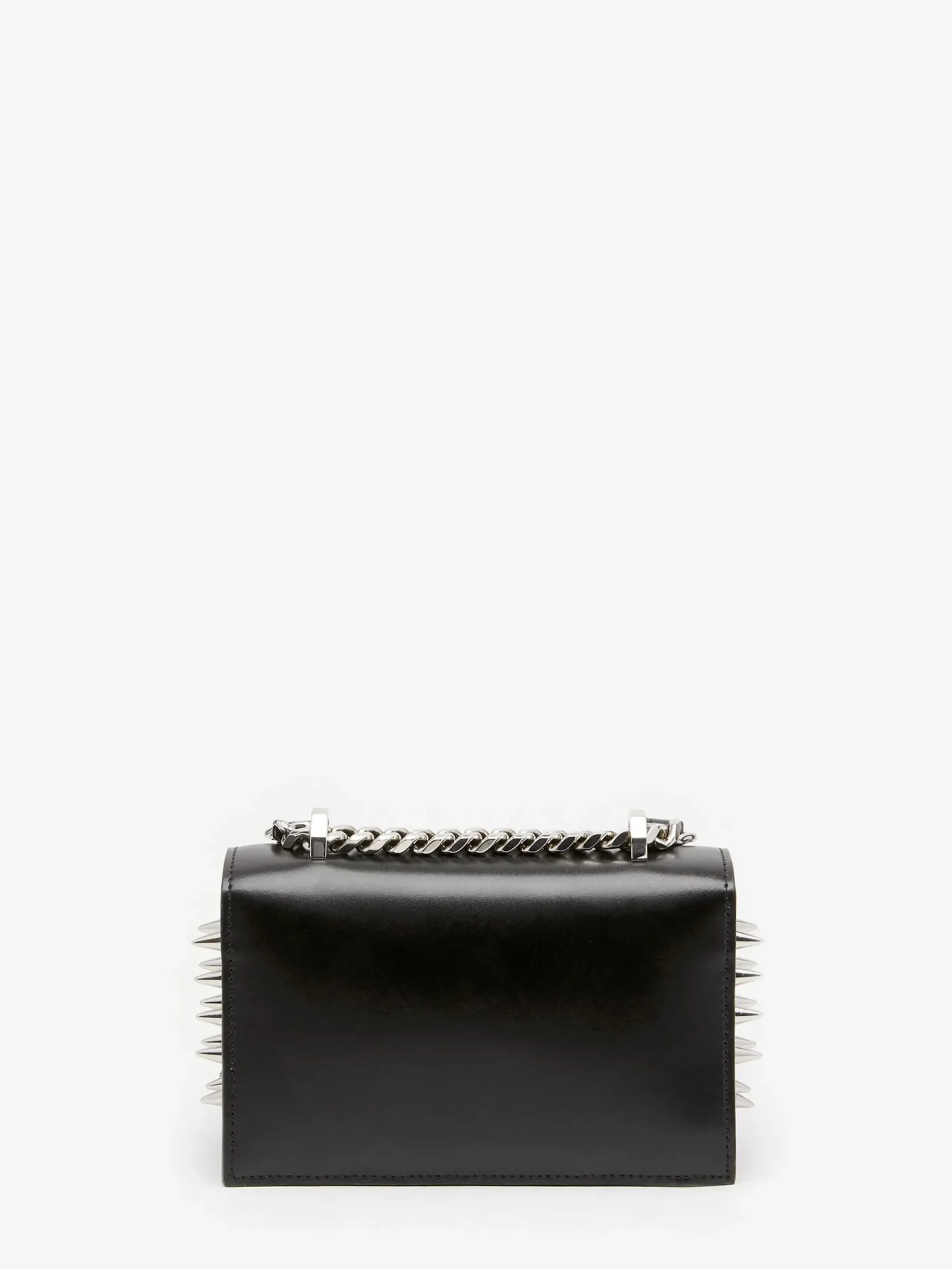 Women's The Biker Studded Mini Jewelled Satchel in >Alexander McQueen New