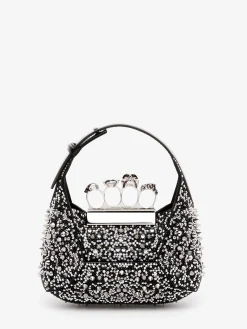 Women's The Jewelled Hobo Mini Bag in >Alexander McQueen Clearance