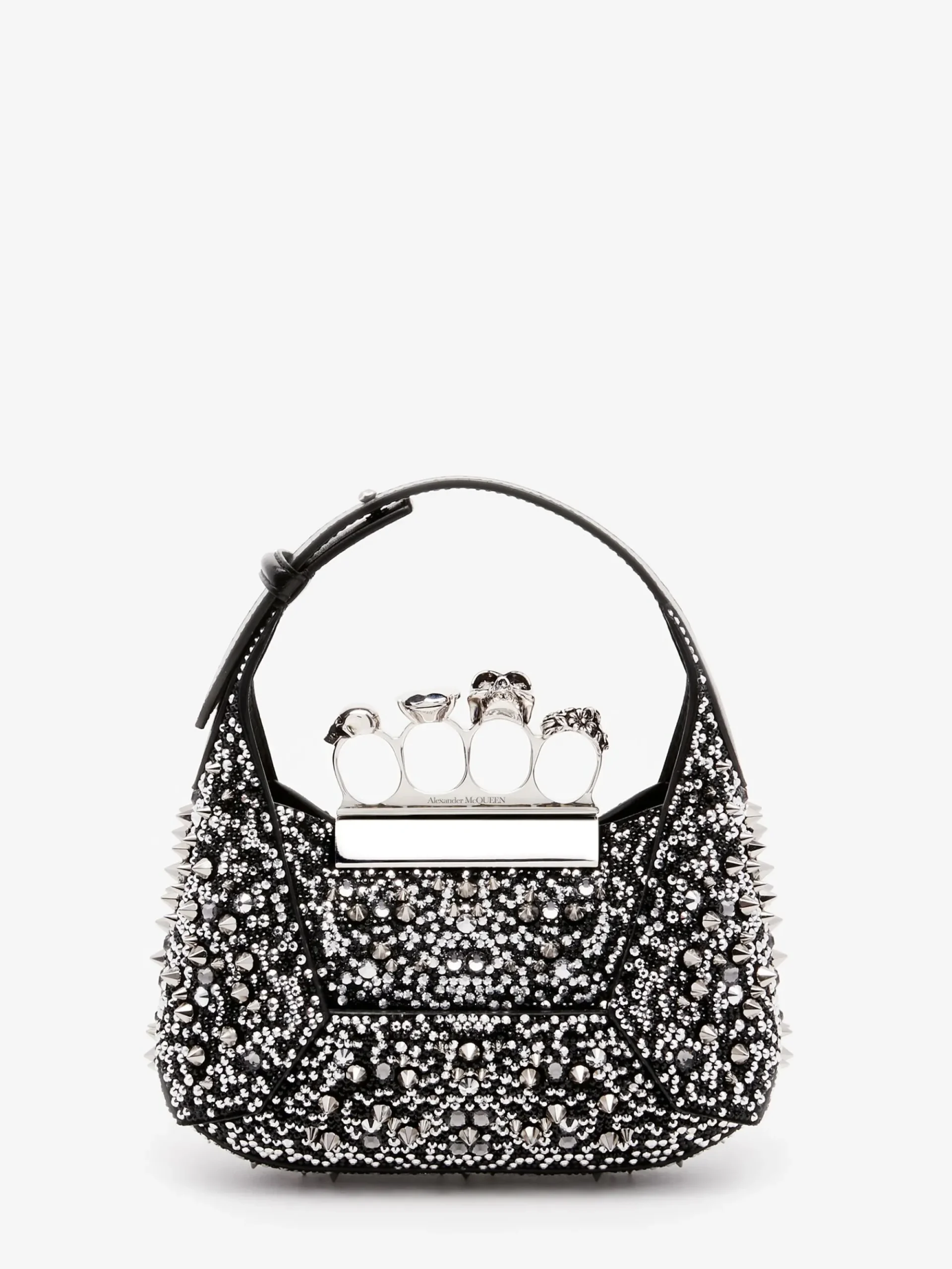 Women's The Jewelled Hobo Mini Bag in >Alexander McQueen Clearance