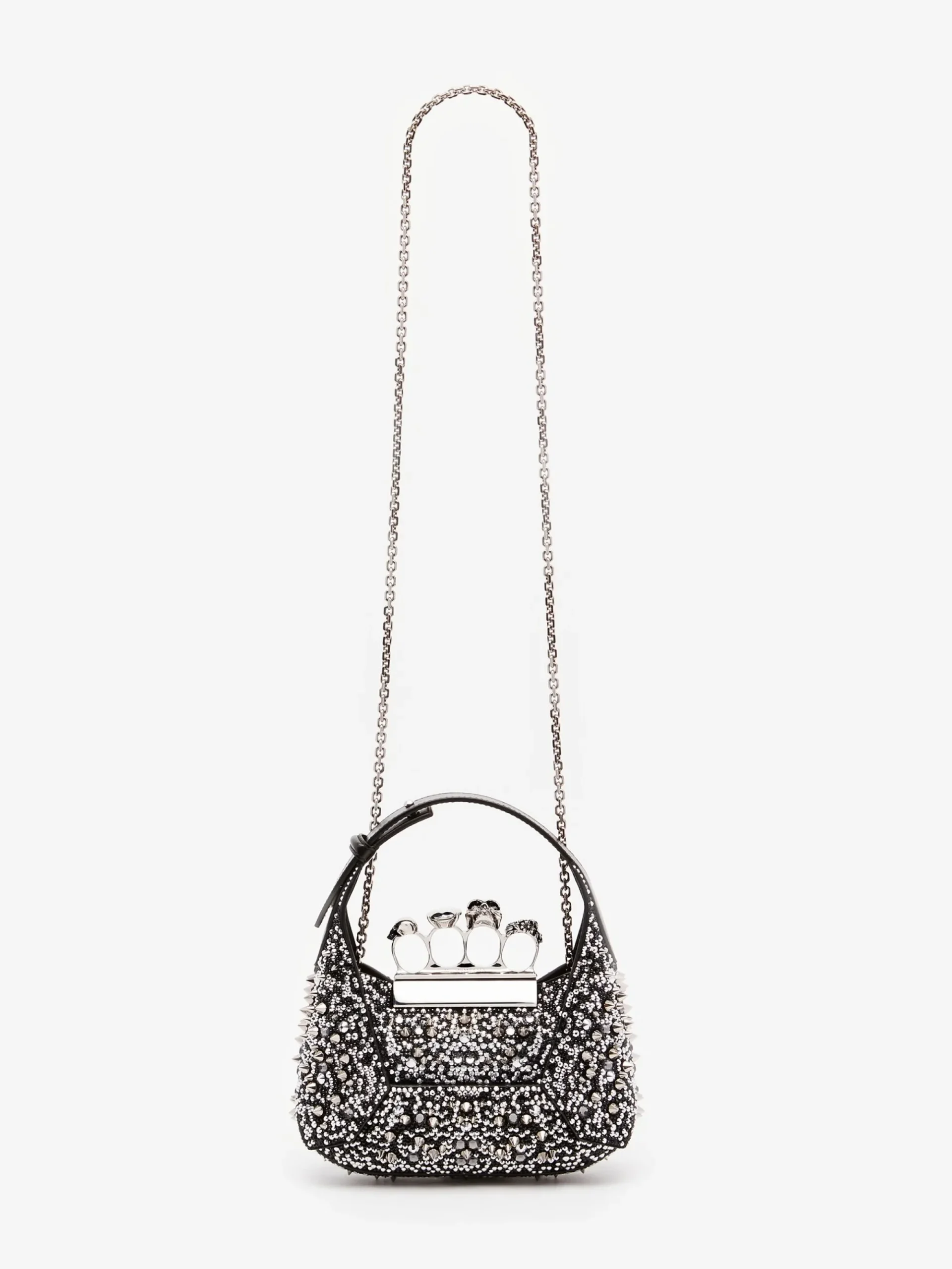 Women's The Jewelled Hobo Mini Bag in >Alexander McQueen Clearance