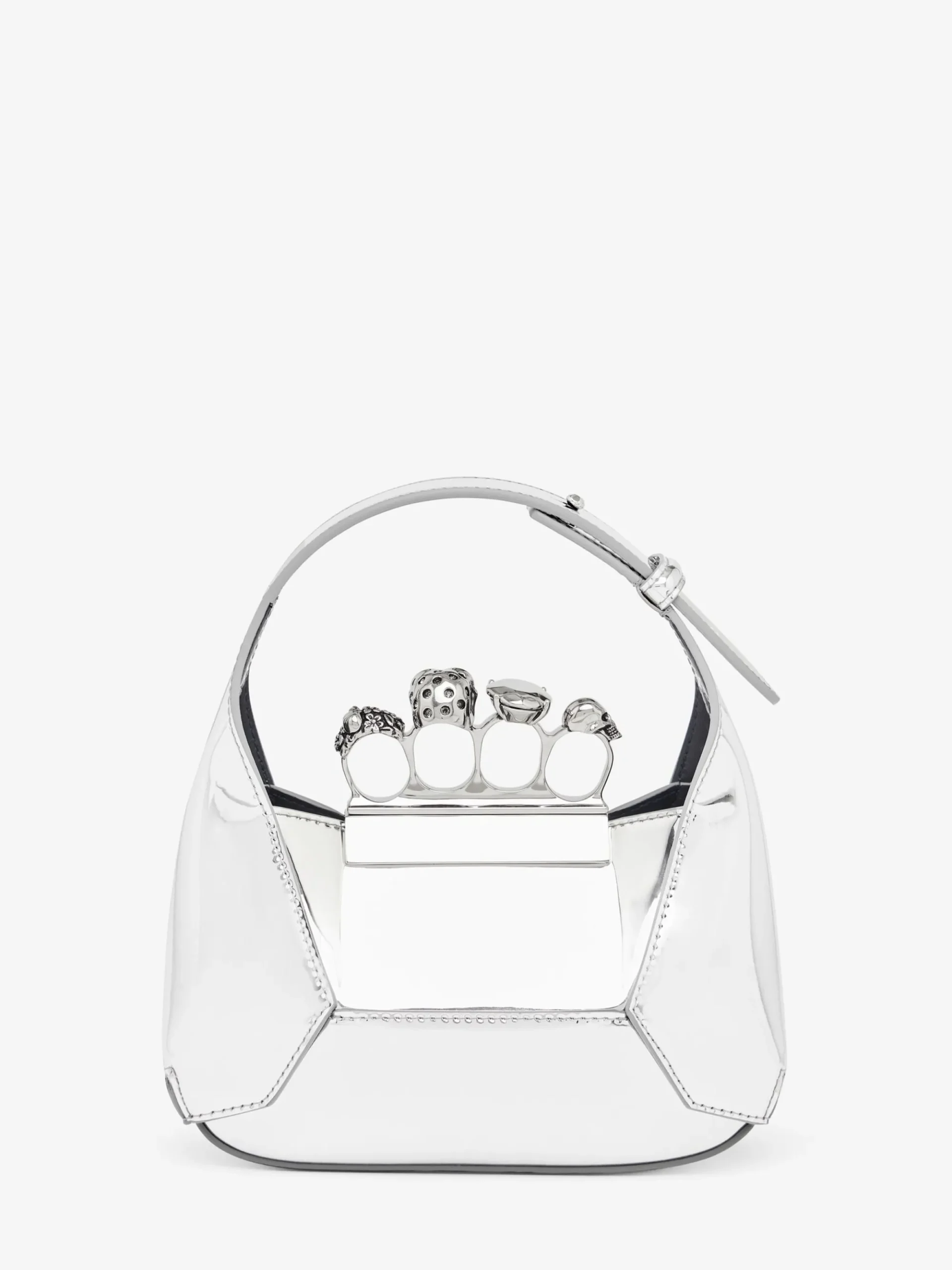 Women's The Jewelled Hobo Mini Bag in >Alexander McQueen Online