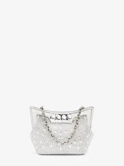 Women's The Micro Peak Bag in >Alexander McQueen Hot
