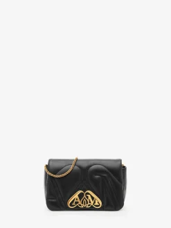 Women's The Seal Mini Bag in >Alexander McQueen Fashion