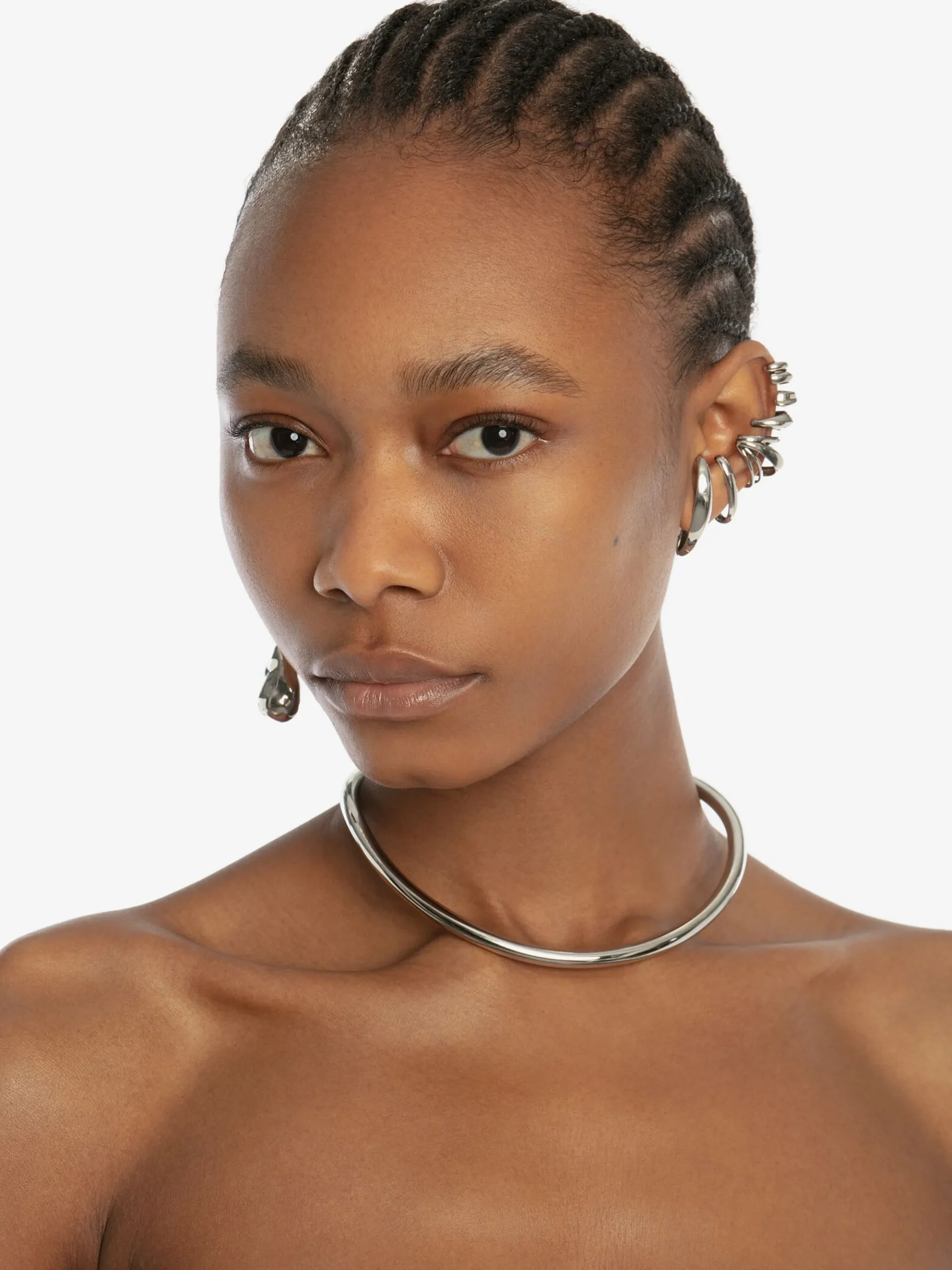 Women's Thin Tubular Choker in >Alexander McQueen Discount
