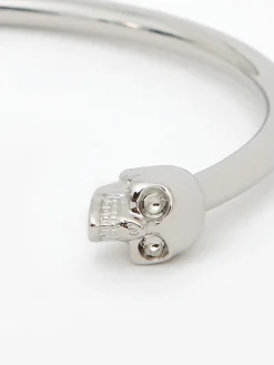 Women's Thin Twin Skull Bracelet in ><noscript><img width=