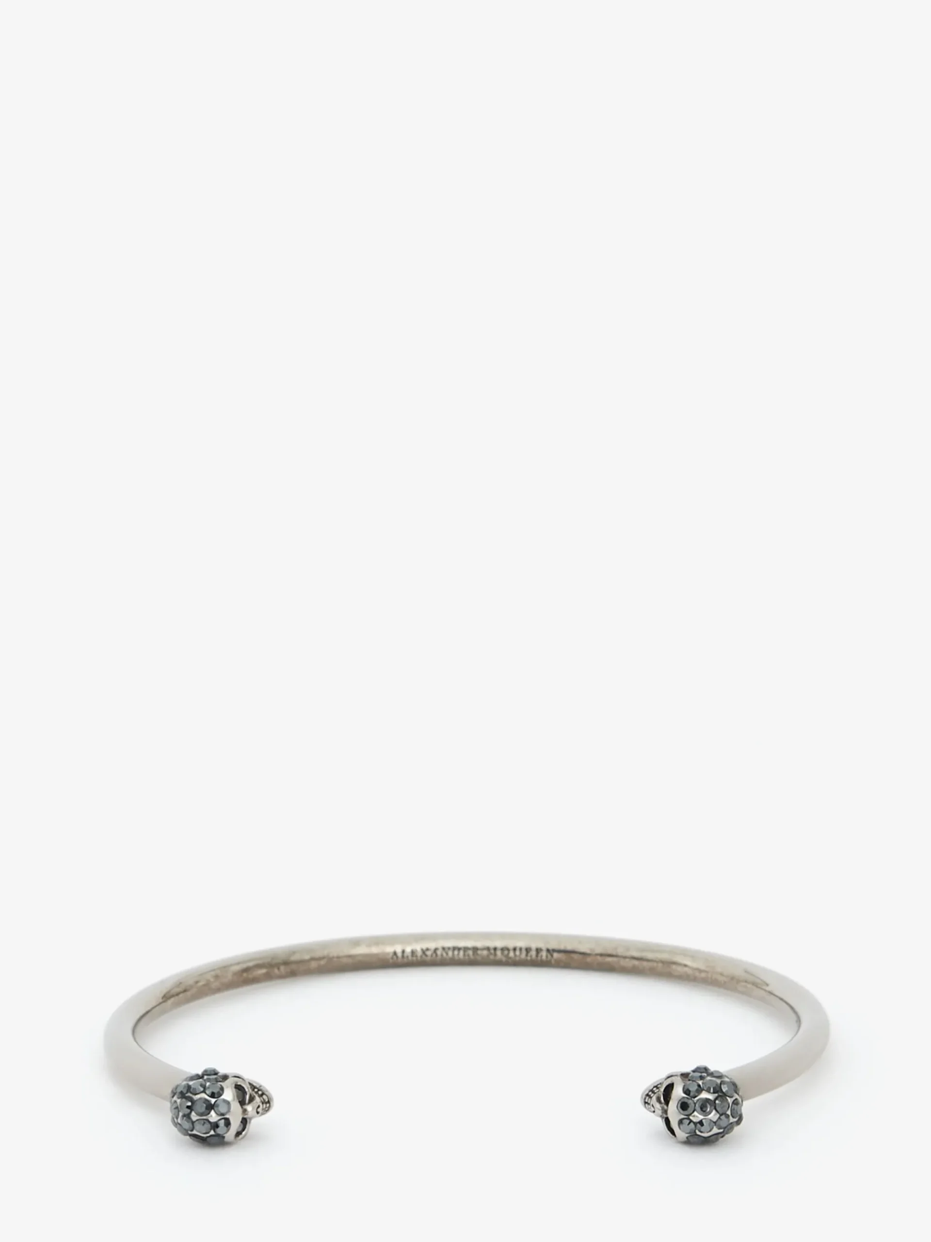 Women's Thin Twin Skull Bracelet in >Alexander McQueen Cheap