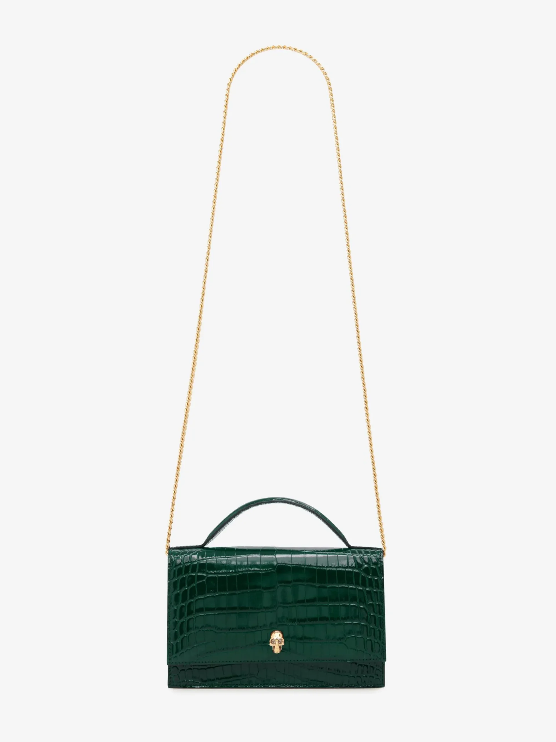Women's Top Handle Skull Bag in >Alexander McQueen Store