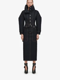 Women's Upside-down Denim Jacket in >Alexander McQueen Best