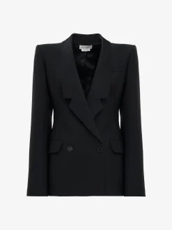Women's Upside-down Lapel Jacket in >Alexander McQueen Cheap