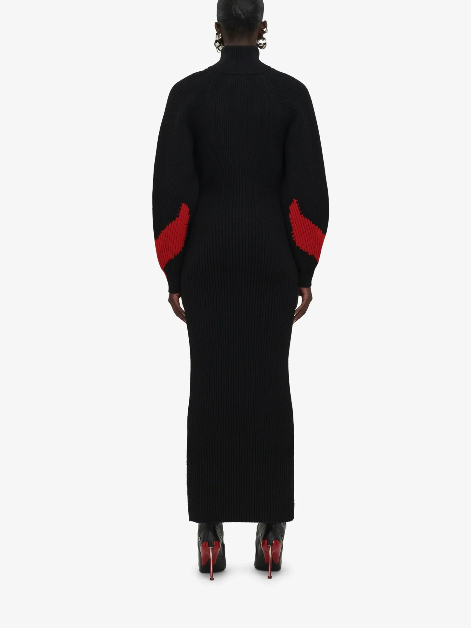 Women's Upside-down Orchid Dress in >Alexander McQueen Online