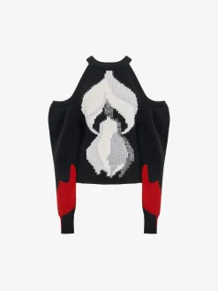 Women's Upside-down Orchid Jumper in >Alexander McQueen Best