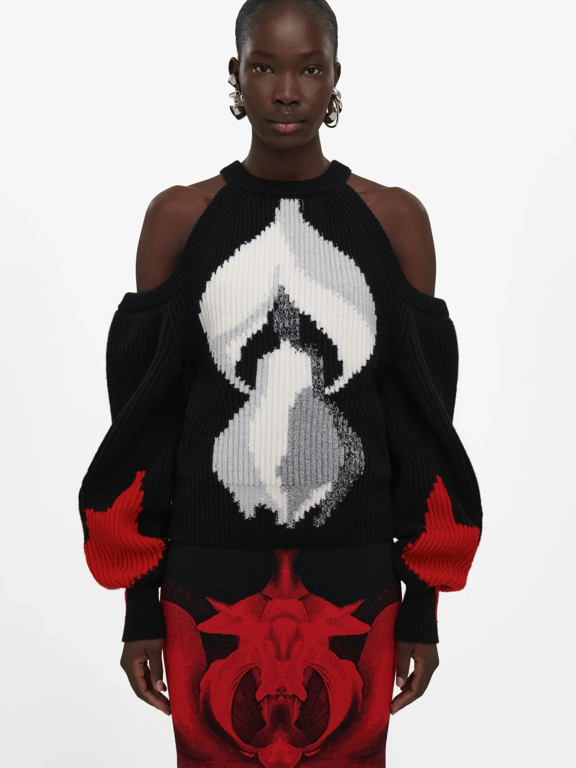 Women's Upside-down Orchid Jumper in >Alexander McQueen Best